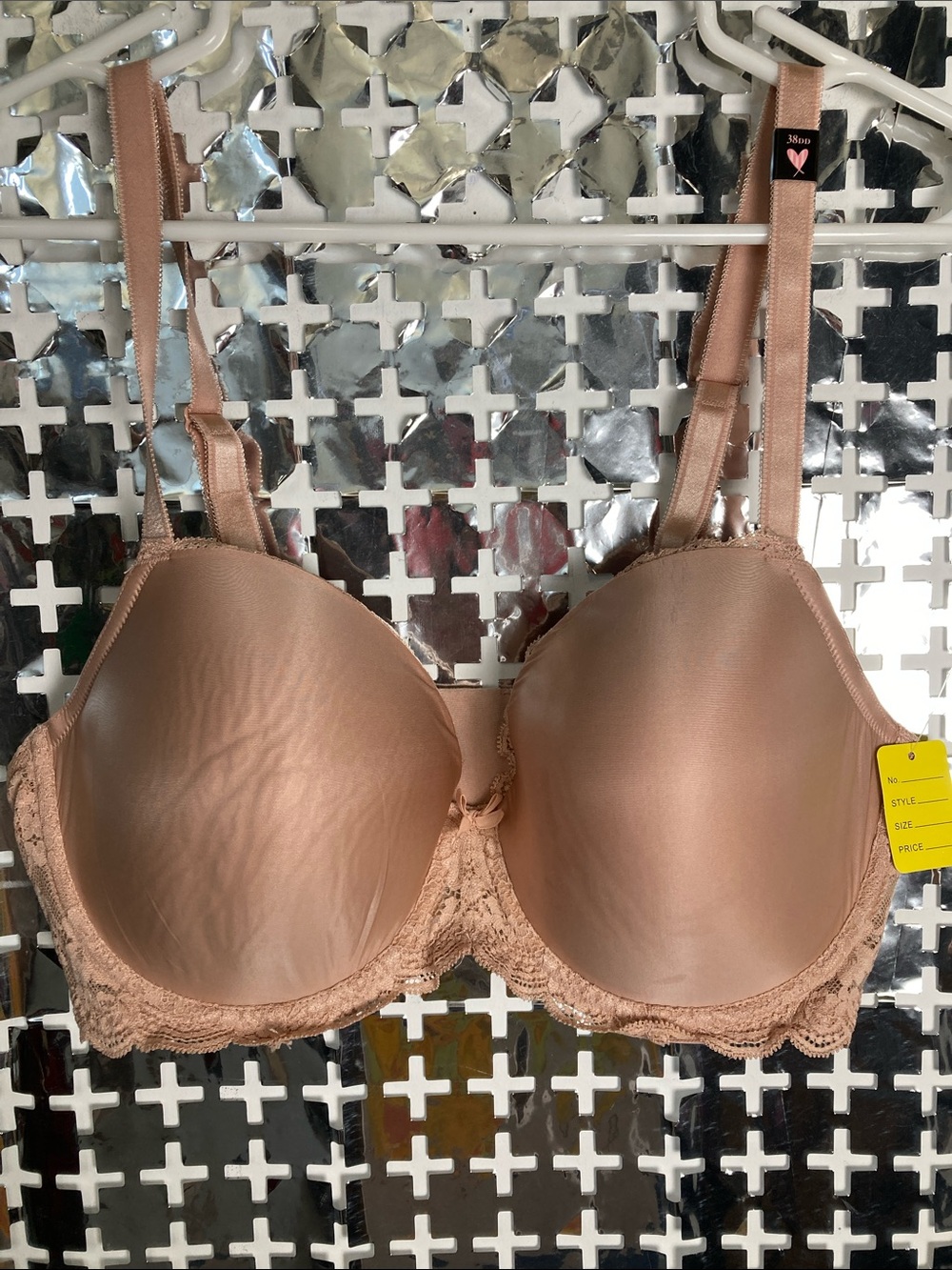 Victoria's Secret Nude Lace-Trim T-Shirt Bra